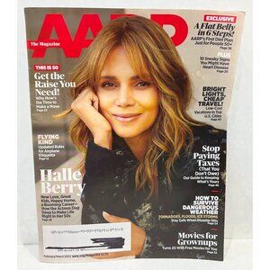 AARP The Magazine February March 2022 Halle Berry Cover Lifestyle Vol 65